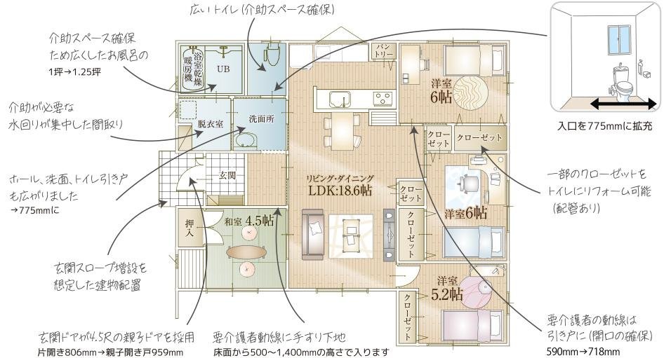 アシスト間取図